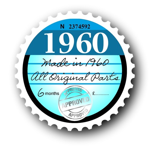 Retro 1960 tax - 1960, disk