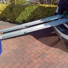 A pair of  portable aluminium telescopic ramps at an exceptional price!