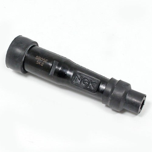 Straight suppressed spark - , plug