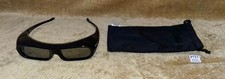 SONY TDG-BR250 HC0QQDK 3D GLASSES 5v WITH OFFICIAL SONY SOFT CASE FOR SONY 3D TV