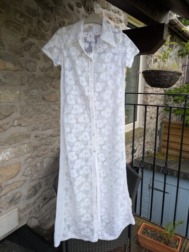 1960s vintage lace dress - lace,