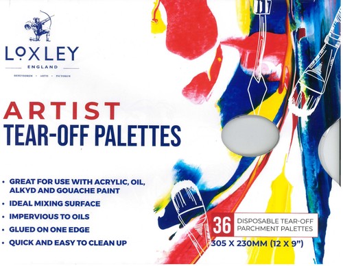 Artist tear off palette - off,