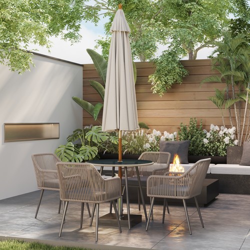 Seater garden dining set - seater,