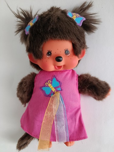 Vintage monchhichi girl little - vintage,