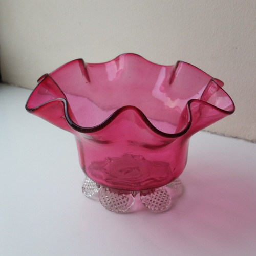 Antique victorian cranberry - victorian,