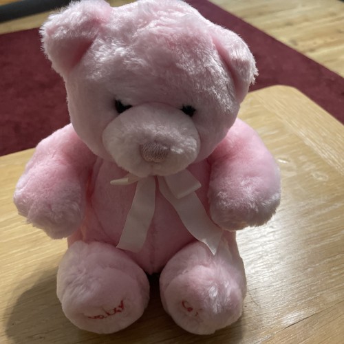 Aurora pink soft plush teddy - soft,