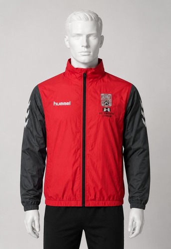 Hummel red black full zip - hummel,