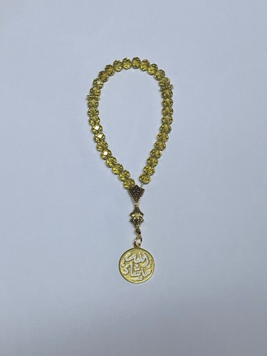 Handmade gold crystal islamic - crystal,