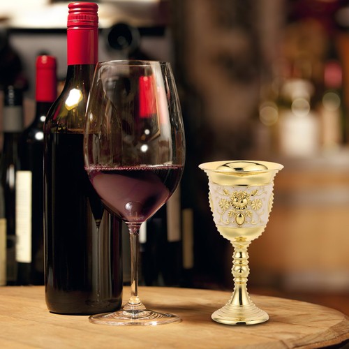 Palace style wine - wine, glass