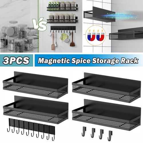 Magnetic spice rack - 3x,