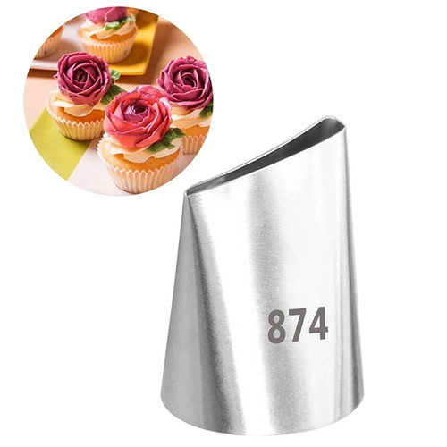 1pc large size rose icing - size,