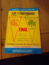 Ajax V Panathinaikos 2nd June