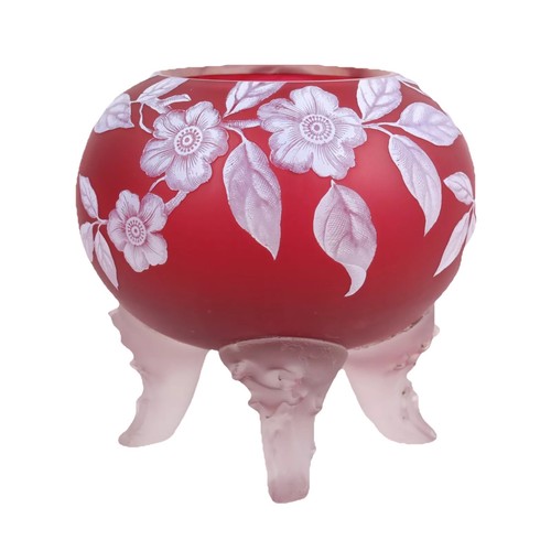 Cameo glass webb fenton - fenton, vase