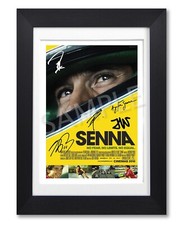 SENNA MOVIE CAST SIGNED POSTER