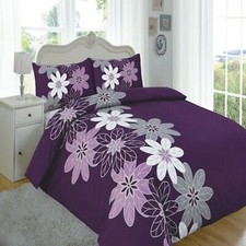 Luxury Reversible Floral Duvet