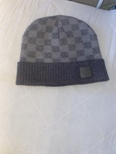 Louis Vuitton Néo Petit Damier Beanie Hat Grey