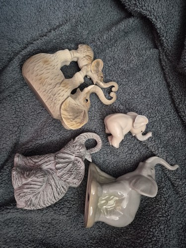 Job lot elephant ornaments - lot, of