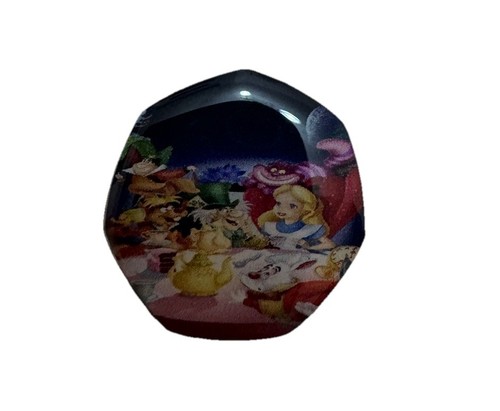 Enamelled britannia coin - coin, alice