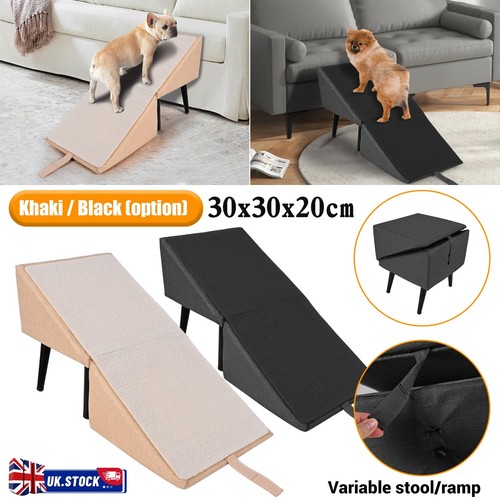 Dog step ramp w - ramp, w/