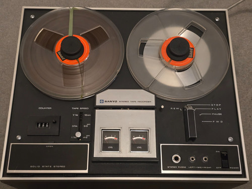 Vintage sanyo reel - vintage,