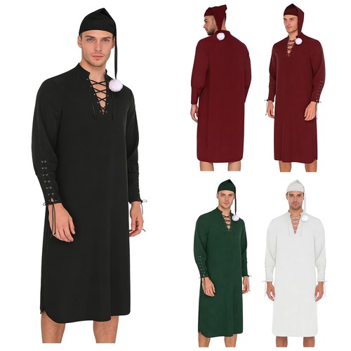 Mens vintage nightshirt robe - nightshirt,