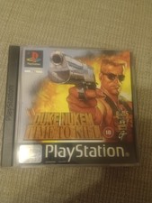 Duke Nukem: Time To Kill - UK PS1 Game - VGC - Boxed & Complete Sony PlayStation