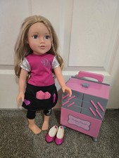 Designafriend Hair Dresser Stylist In Brilliant Condition Doll with Accessories