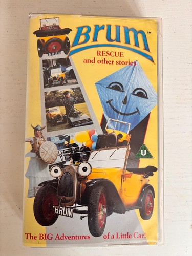 Brum the rescue vhs video - brum,