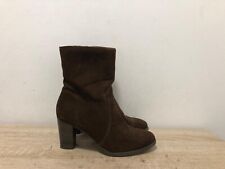 TAMARIS LADIES DARK BROWN FAUX