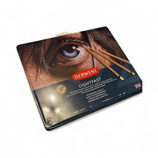 Derwent Lightfast Coloured Pencils Tin of 24 2302720 brand new sealed 