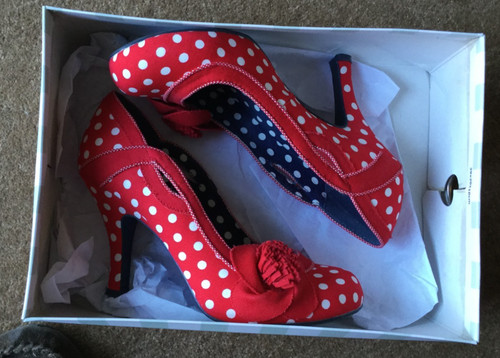 Ruby shoo issy red with - issy,