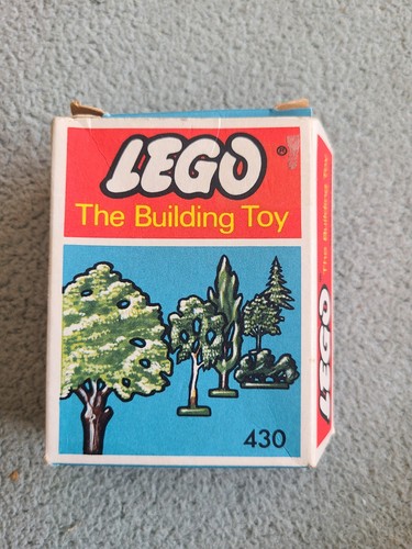 Vintage lego 430 trees and - vintage,