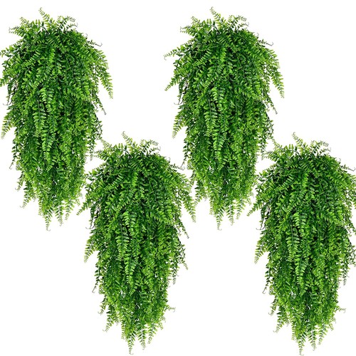 4pcs artificial hanging plants - 4pcs,