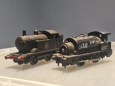 Two Hornby 00 Gauge 0-4-0