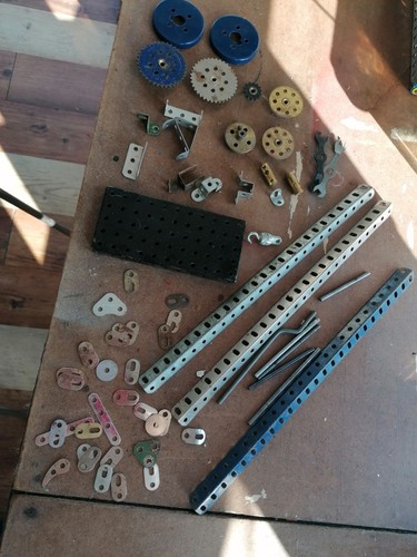 Meccano parts job lot gearing - meccano,