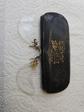 Pince Nes Half Moon Antique Spectacles / Vintage Retro Steam Punk Glasses