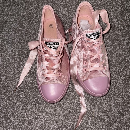 Converse women pink bow - converse, knot