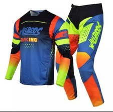 Motocross MX Jersey and Pants Combo Navy Dirt Bike Offroad Pants 38 JERSEY XXL