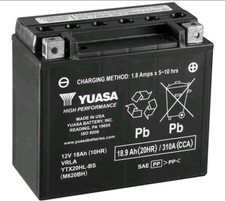 Genuine Yuasa YTX20HL-BS High