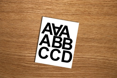 Your own text self adhesive - own,