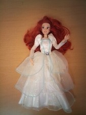 Euro Disney Ariel The Little Mermaid in Wedding Dress Articulated Doll 