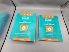 1995 Colt & Summit Wagon Service Manual. Dodge Chrysler  