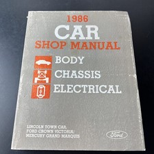 1986 Ford Lincoln Mercury Car