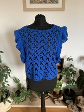 Zara Blue Crochet Macrame