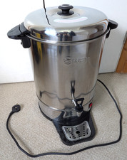 Swan SWU30LN Catering Urn with Automatic Temperature Control, Drip Tray, 30L