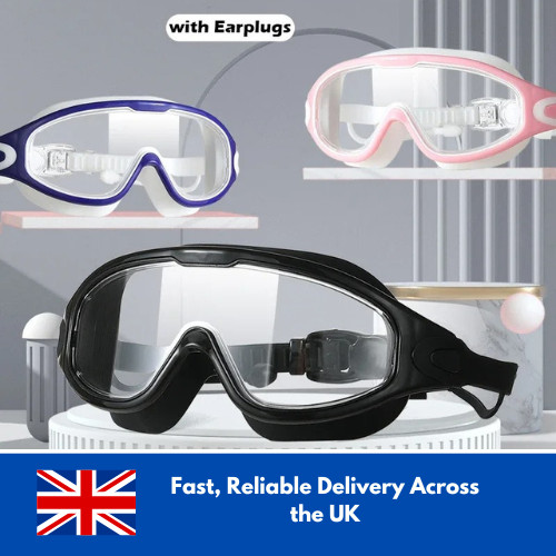 Swim goggles anti fog wide - anti-fog,