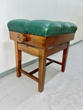 Antique Concert Piano Bench