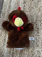 Rooster Hand Puppet Hen Chicken Eater Gift Soft Hand Puppet Childs Play