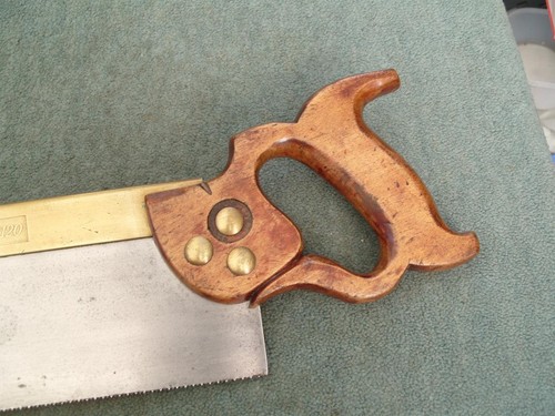Brass backed tenon saw by - 12",
