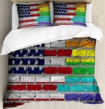 Pride Duvet Cover Set, Grunge